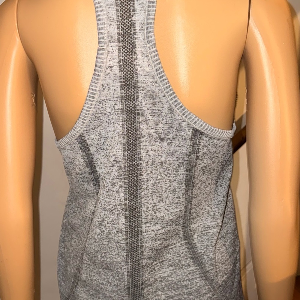 Lululemon Athletica Gray Racerback Tank Top